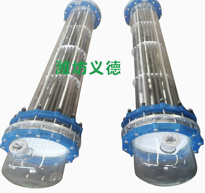 玻璃外殼碳化硅換熱器